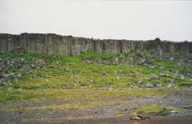 Basaltwand