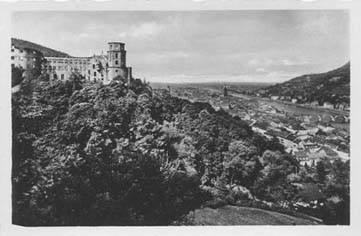 Heidelberg Blick aufs Schloss